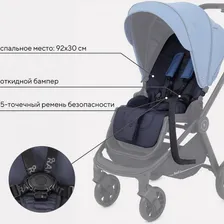 Коляска 2 в 1 RANT BASIC ENERGY Blue 4670078626493