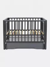 Кровать детская 120*60 RANT "BERGEN" (арт.769) пп маят/ящ Moon Grey (2 кор)