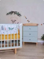 Комод Rant Bamboo Зеленый (3 ящ.)